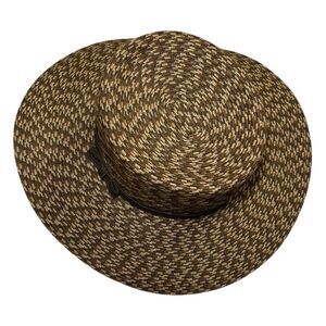 Nine West Stylish Brown Patterned Hat